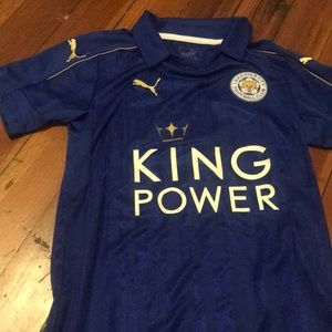 Leicester childs home shirt (s)